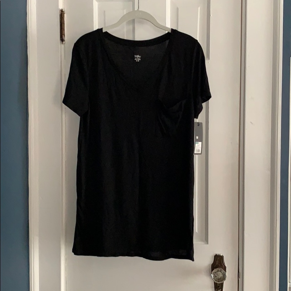 Missimo slouchy tee with pocket. NWT
